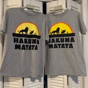 Matching Disney T-shirts